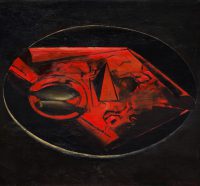 Sławomir Karpowicz: Composition V. Still life on an oval table